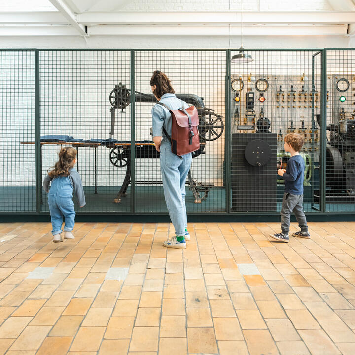 een verhaal over mensen en machines in het Industriemuseum