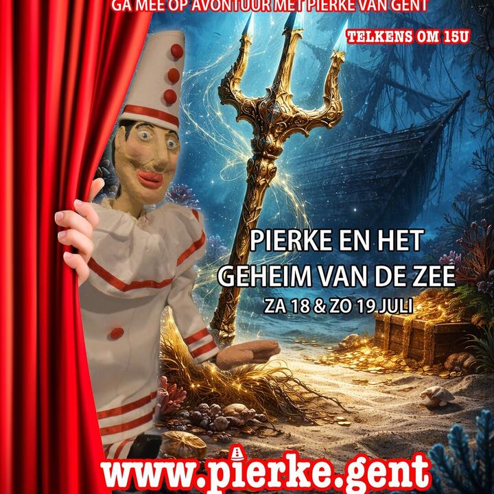 Affiche pierke en het geheim van de zee