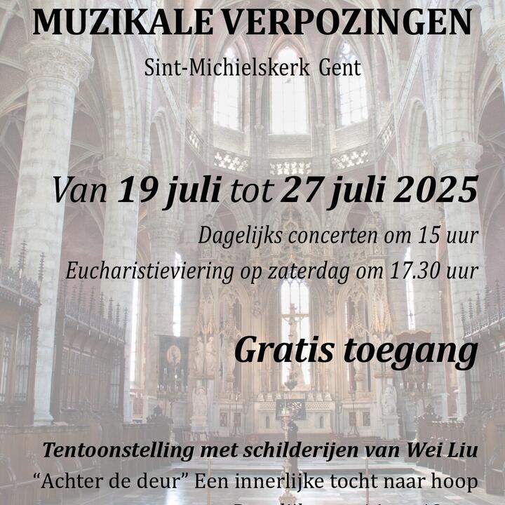 Affiche Muzikale Verpozingen 2025