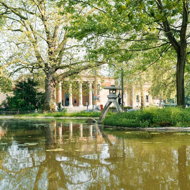 Het Museum voor Schone Kunsten Gent in het Citadelpark.