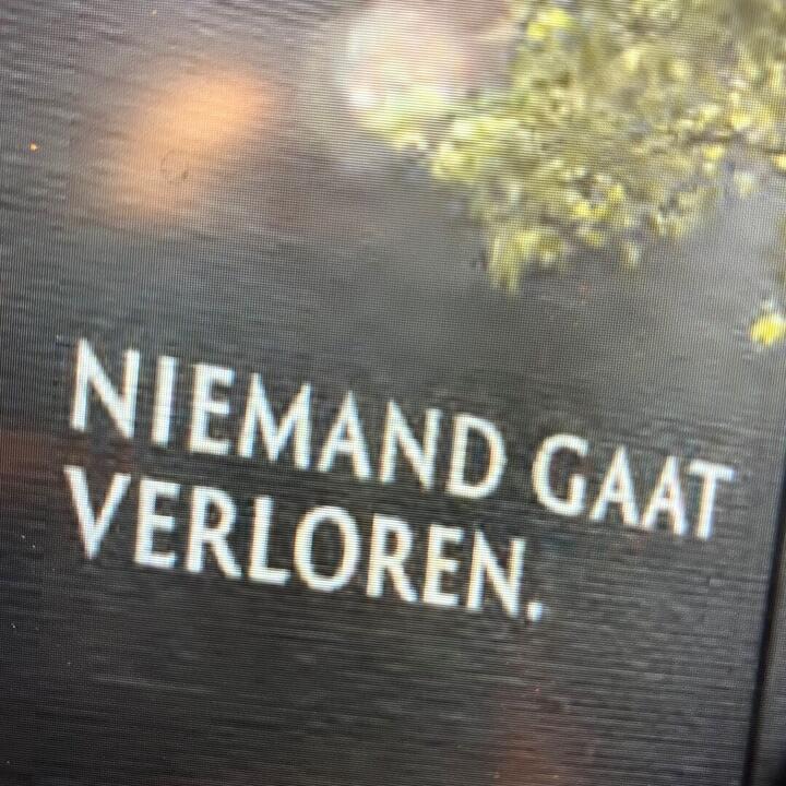 Niemand gaat verloren !