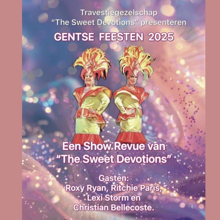 The Sweet Devotions presenteren Gentse Feesten 2025 Show Revue