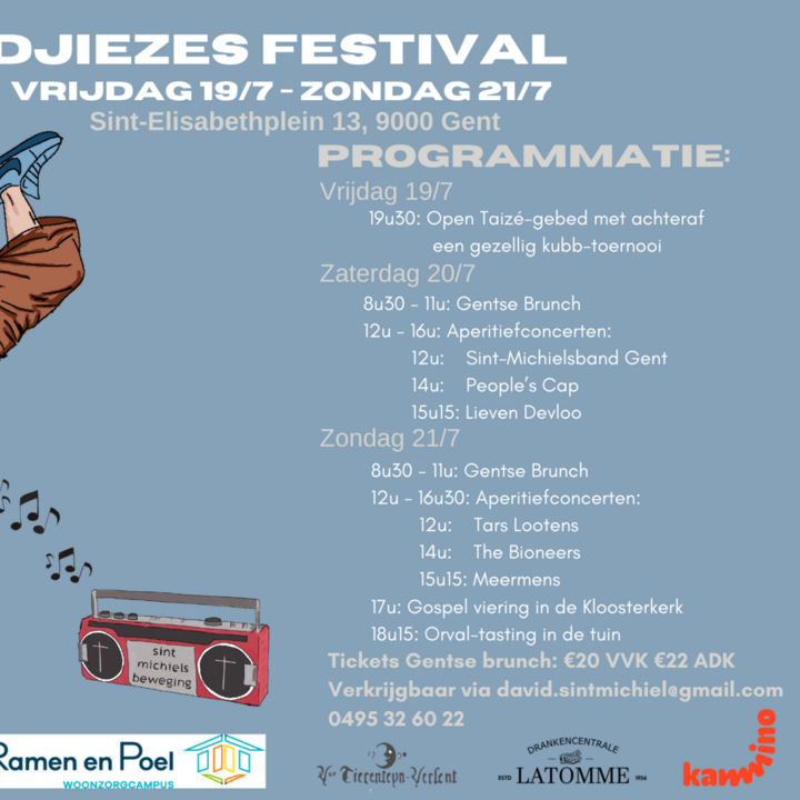Poster Djiezes Festival
