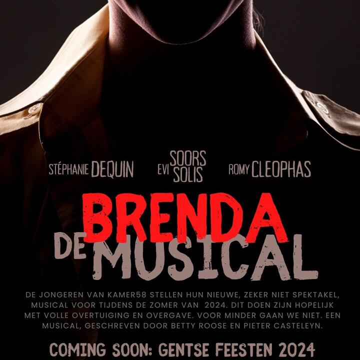 Brenda, de musical. Een zelfgeschreven musical over een dynamische rechercheur bij de lokale Gentse Politie.