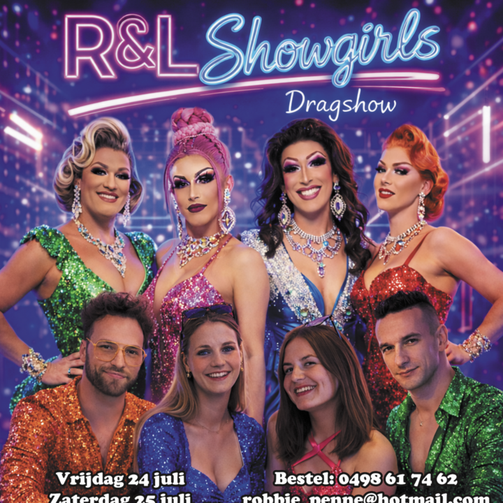 R&L Showgirls - Dragshow affiche