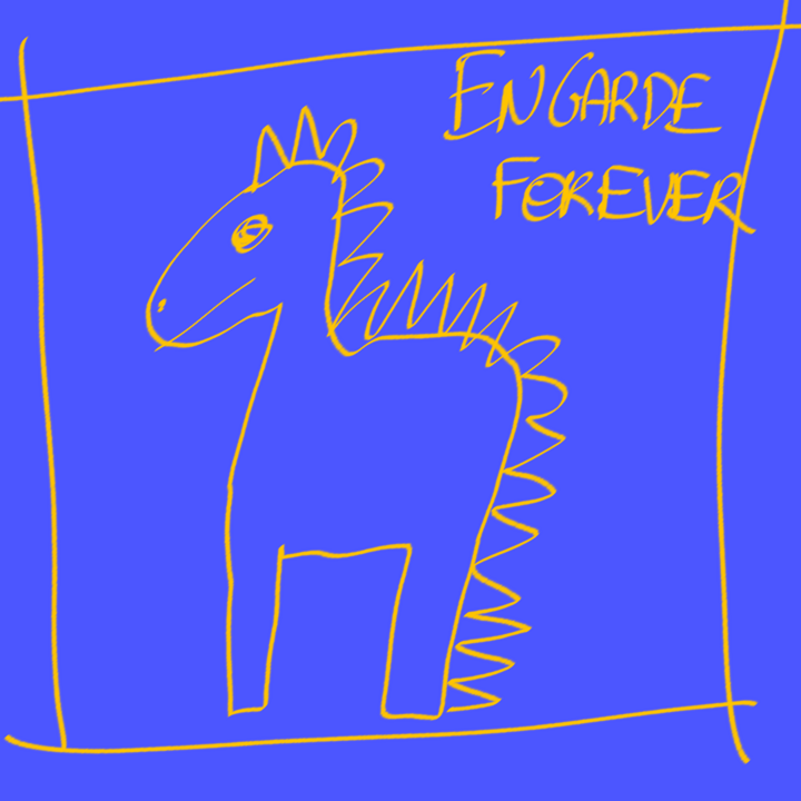 paard tekening