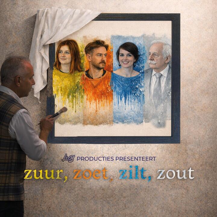 "Zuur, zoet, zilt, zout", een tragikomedie van Eddy de Moor in een regie van Remi De Smet.