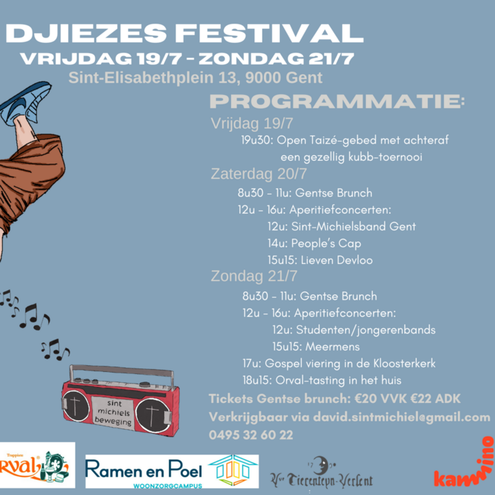Poster Djiezes Festival