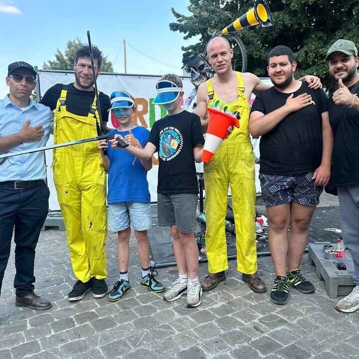 Klimoaten op het Klimoatplein