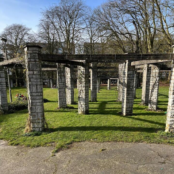 foto van de pergola Citadelpark