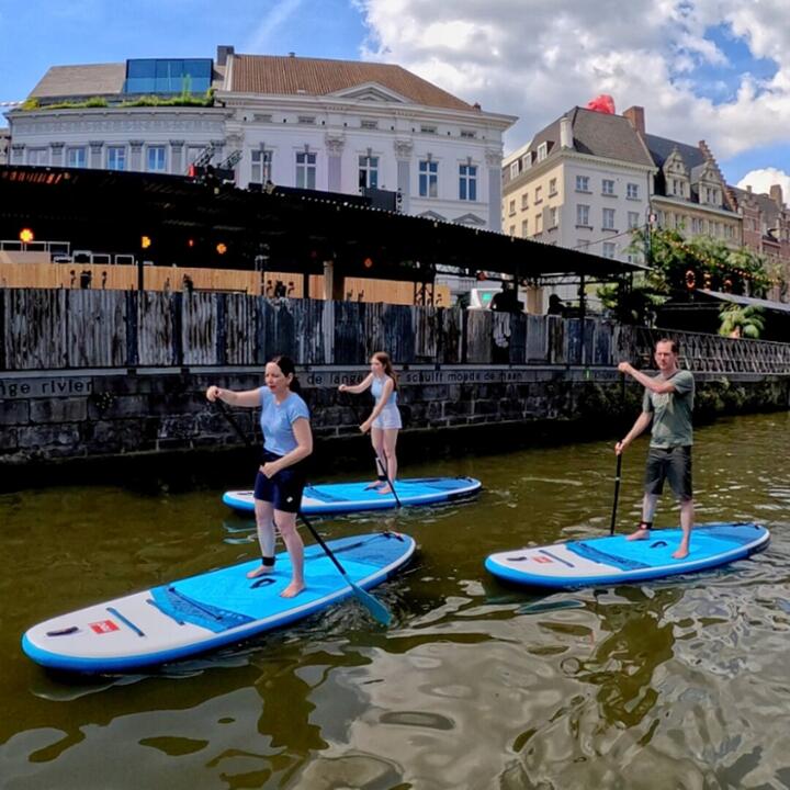 SUP in Gent Gentse Feesten SUP Tours : Dag SUP Tour: 13.00 - 15.00