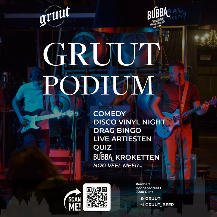 Affiche Gruut podium