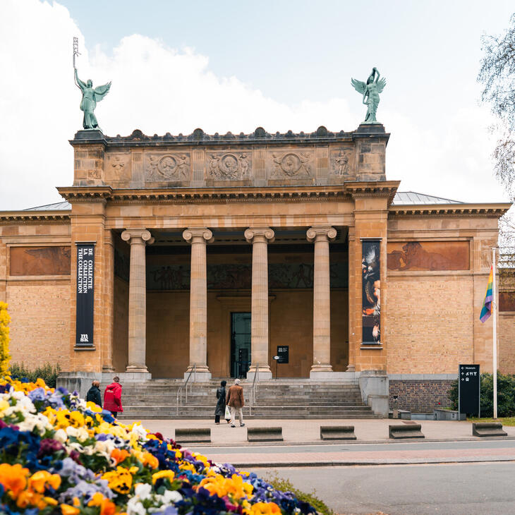De gevel van het Museum voor Schone Kunsten in Gent